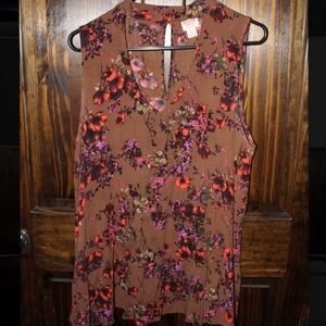 Floral tank top!!!